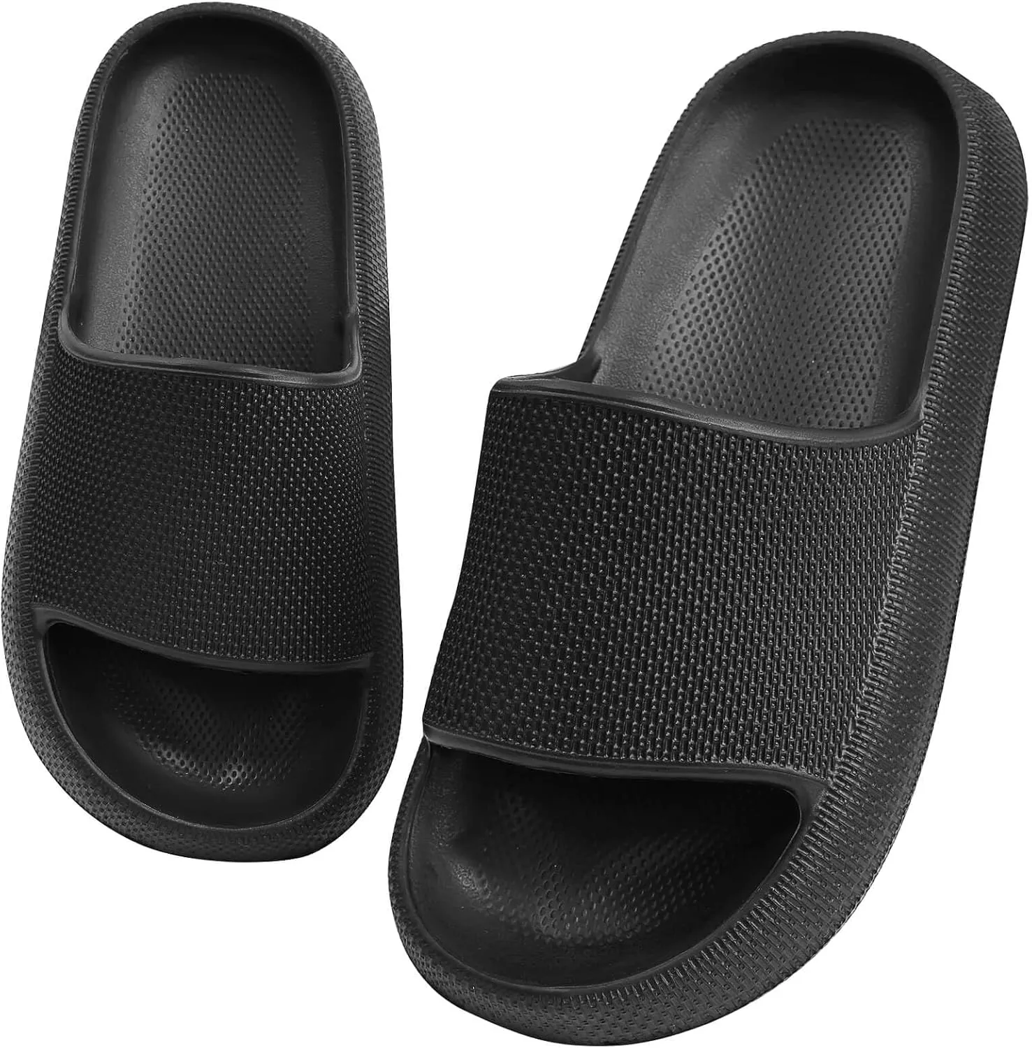 WYSBAOSHU Kids Cloud Slides Girls Boys Slip On Slide Sandals Comfort Non-Slip Thick Sole Slippers Summer Shower Shoes Pool Beach Water Shoes