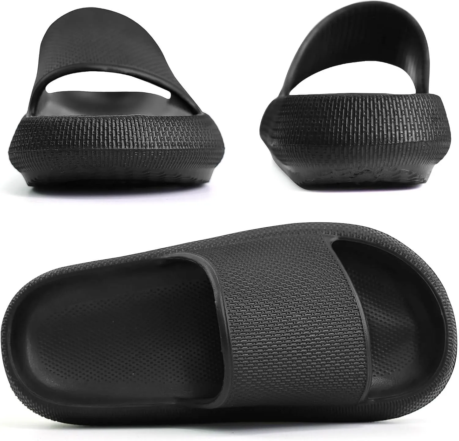 WYSBAOSHU Kids Cloud Slides Girls Boys Slip On Slide Sandals Comfort Non-Slip Thick Sole Slippers Summer Shower Shoes Pool Beach Water Shoes