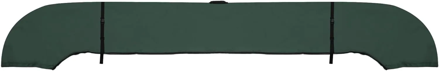 X AUTOHAUX Square Frame Bimini Top Storage Boot Cover with Stern Light Hole Boat Bimini Storage Bag with 2 Fixed Straps for 3 Bow 4 Bow 1 Set