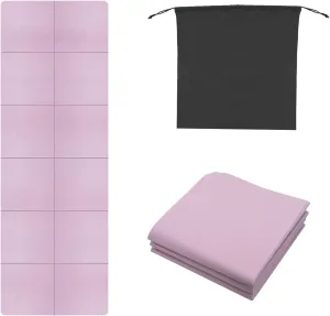 Yoga 0.2Inches Slip Mat, for Travel, Foldable 24 6Mm Sports with Hot-ticket item Tpe X Storage Mat Thick, Pilates Bag, 72 Proactive Non X