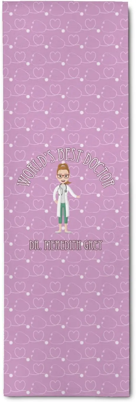 YouCustomizeIt Personalized Doctor Avatar Runner Rug - 2.5'x8' w/Name or Text