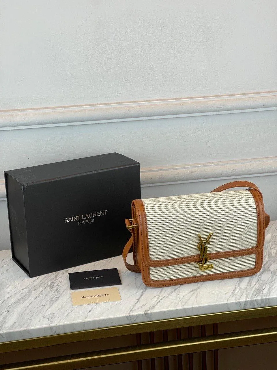 Yves Saint Laurent Solferino Medium Leather Bag
