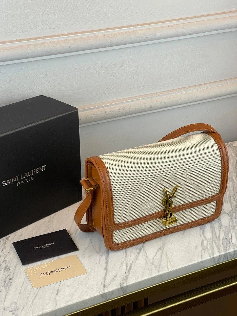 Yves Saint Laurent Solferino Medium Leather Bag