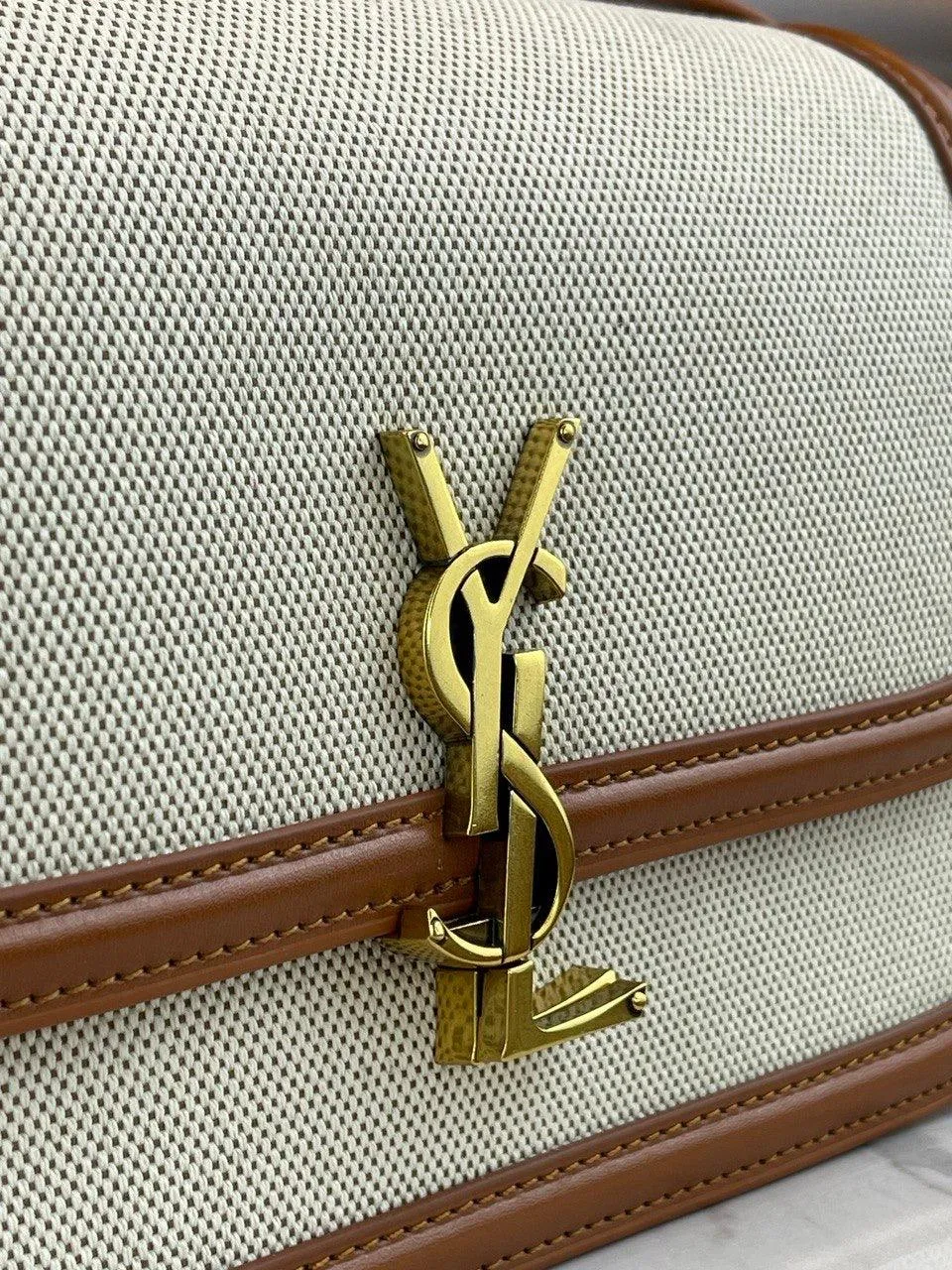 Yves Saint Laurent Solferino Medium Leather Bag